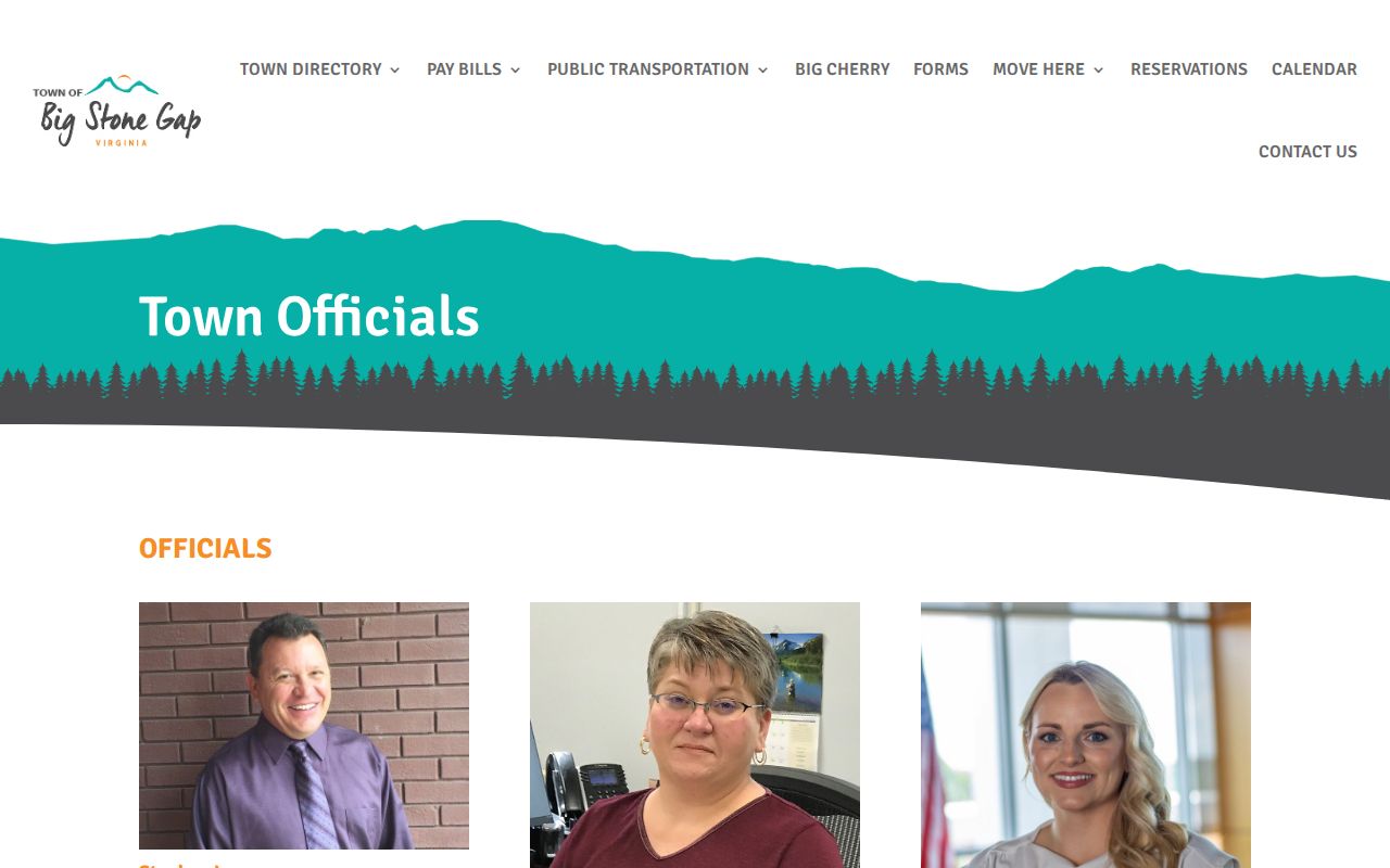 Big Stone Gap warrant search, official town hall and police contact page